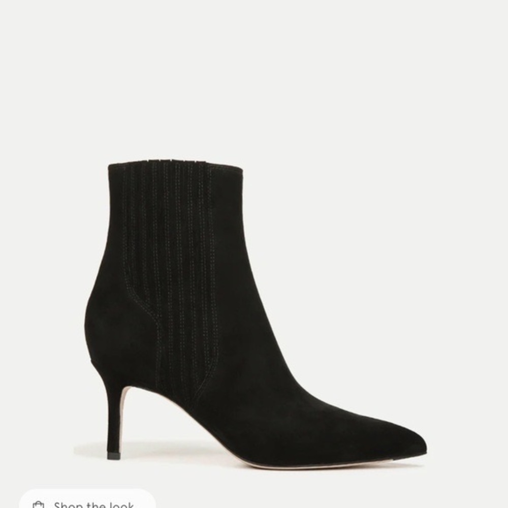Veronica beard Lisa suede bootie